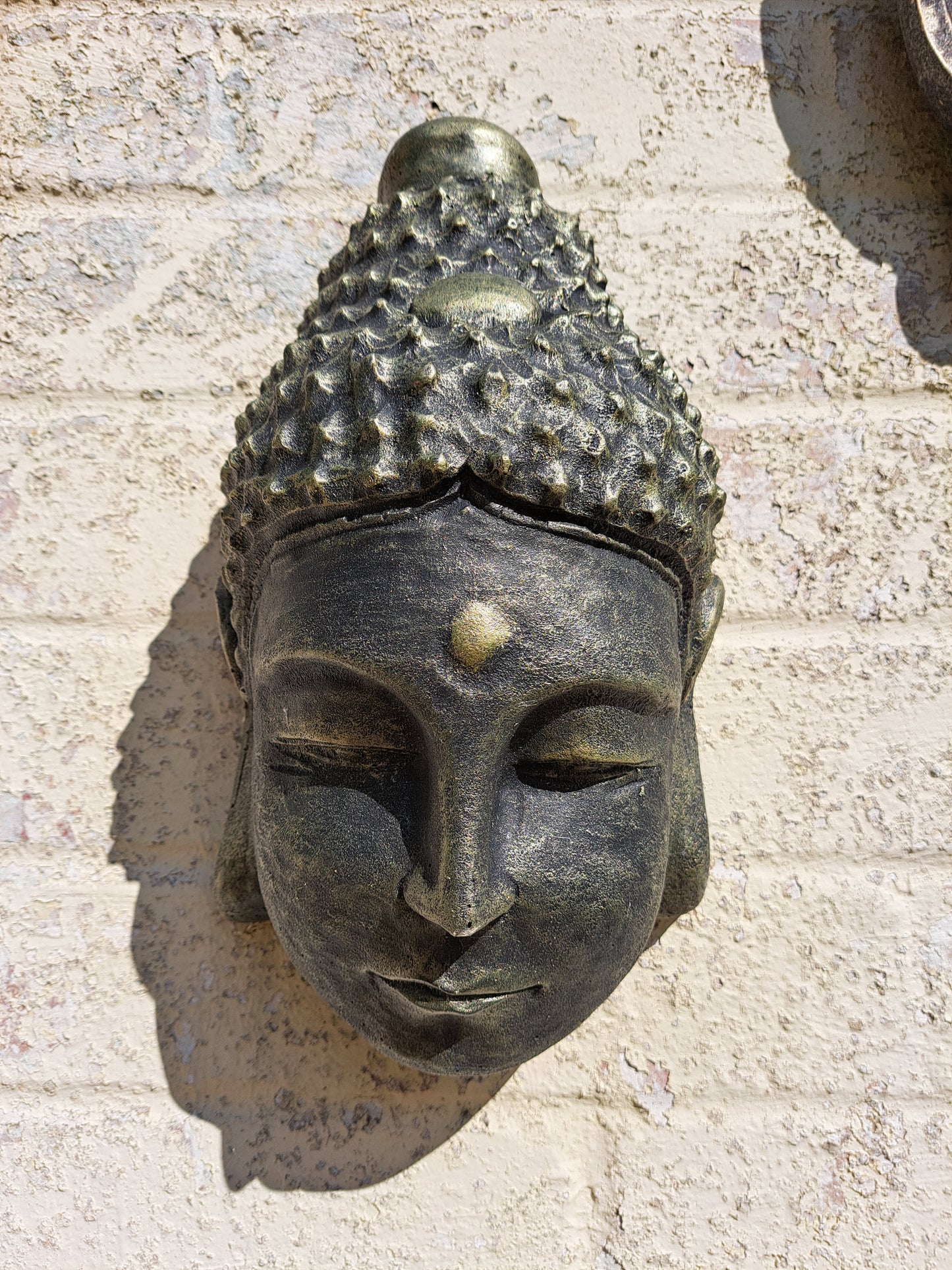 Buddha head plaque