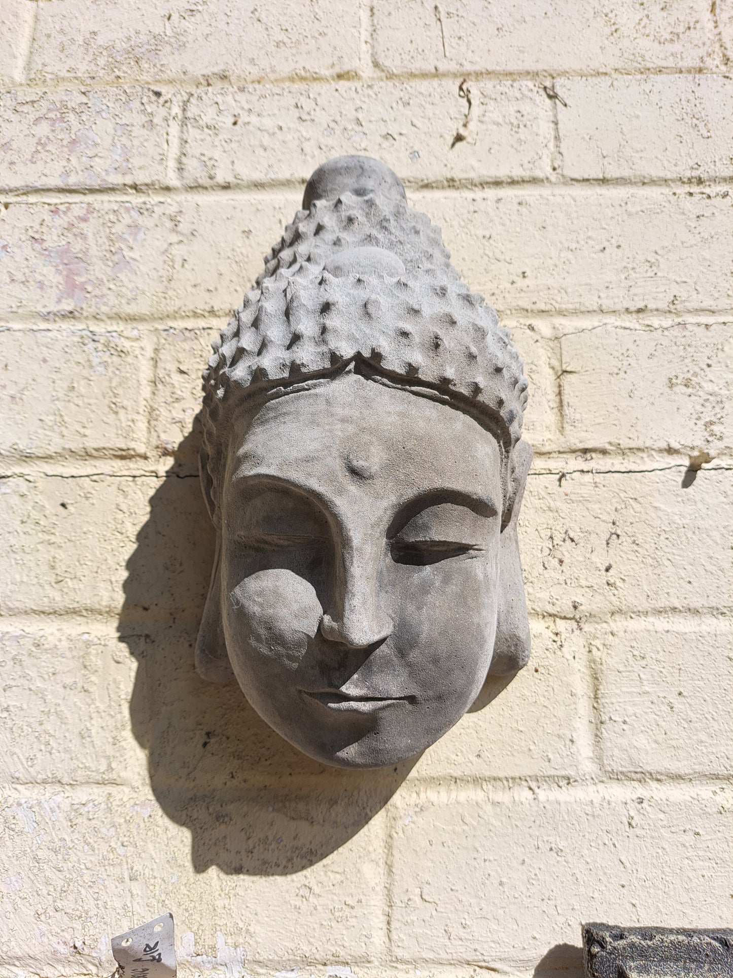 Buddha head plaque